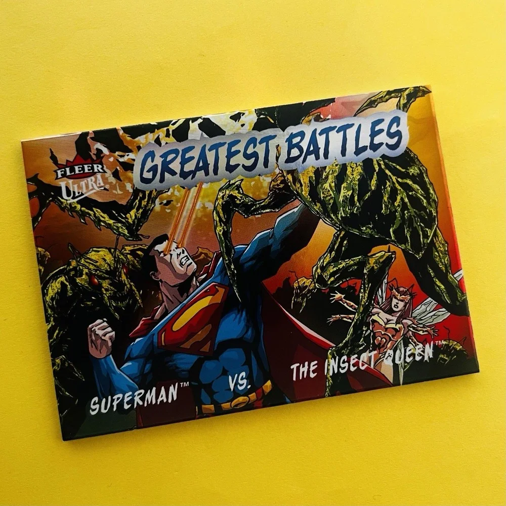2025 Fleer Ultra Superman Greatest Battles GB-22 Insert‎